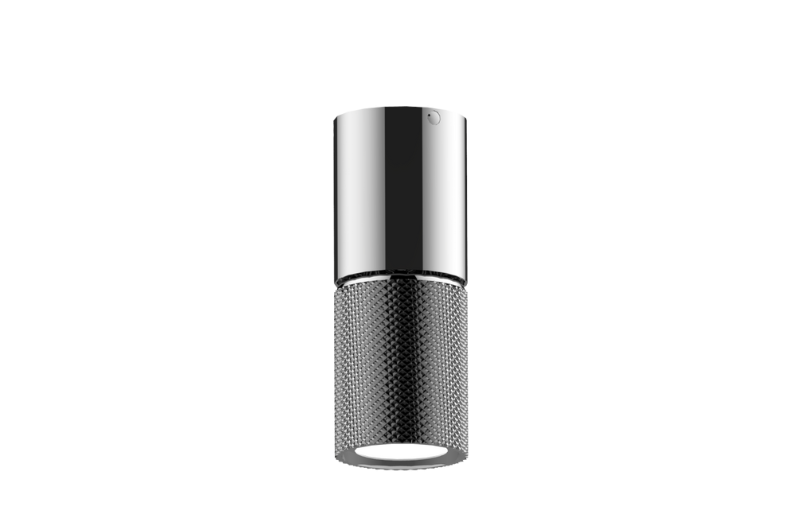 Graff G-18208CCHD-AU - Ceiling-Mount Contemporary Diamond Knurl Led Fixture-Remote