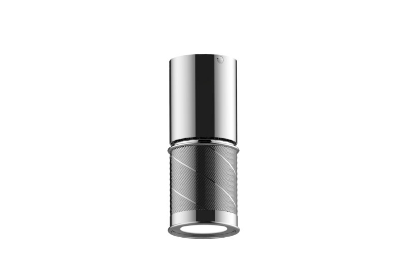 Graff G-18208CTHQ-AU - Ceiling-Mount Traditional Oblique Knurl Led Fixture-Remote