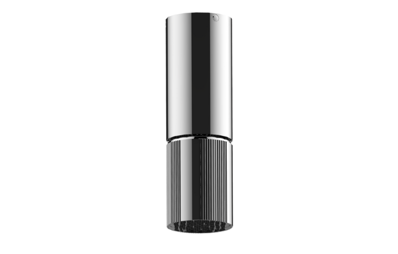 Graff G-18210CCAF-AU - Ceiling-Mount Contemporary Fluted Knurl Showerhead