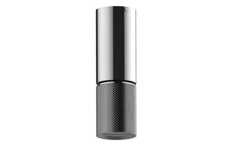 Graff G-18210CCGD-AU - Ceiling-Mount Contemporary Diamond Knurl Cascade Showerhead