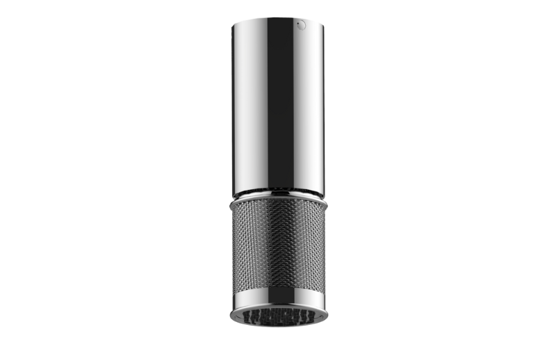 Graff G-18210CTAD-BB - Ceiling-Mount Traditional Diamond Knurl Showerhead