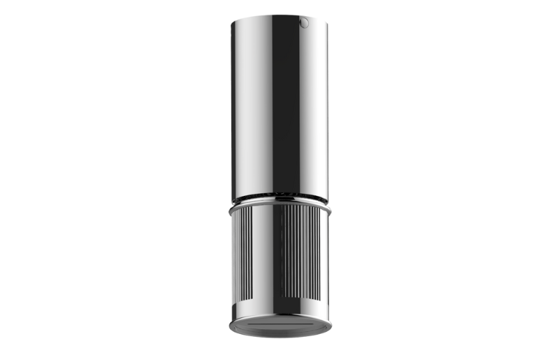 Graff G-18210CTGF-AU - Ceiling-Mount Traditional Fluted Knurl Cascade Showerhead
