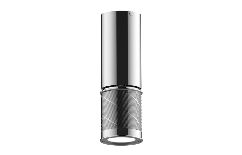 Graff G-18210CTHQ-AU - Ceiling-Mount Traditional Oblique Knurl Led Fixture-Remote