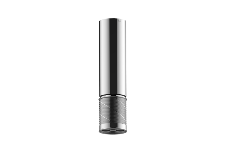 Graff G-18213CTBQ-AU - Ceiling-Mount Traditional Oblique Knurl 4-Spray Showerhead