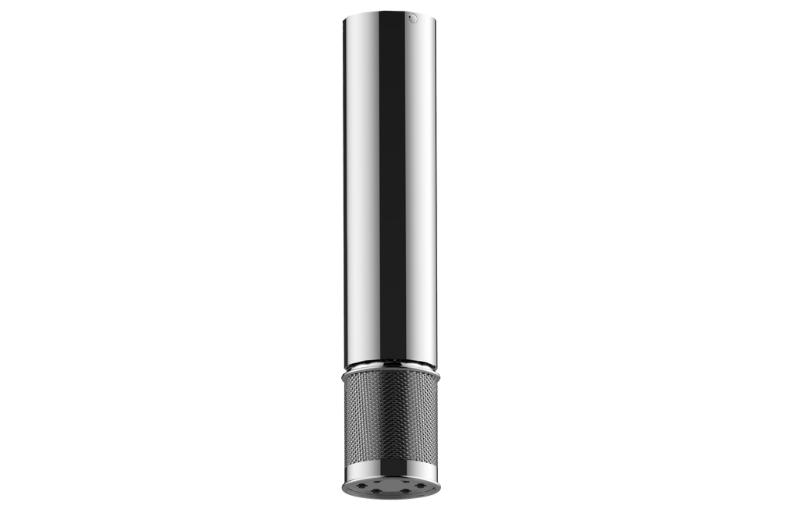 Graff G-18216CTCD-AU - Ceiling-Mount Traditional Diamond Knurl 6-Jet Showerhead