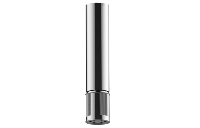 Graff G-18216CTCF-AU - Ceiling-Mount Traditional Fluted Knurl 6-Jet Showerhead