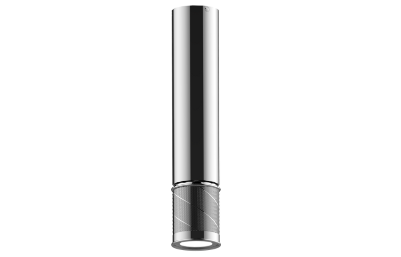 Graff G-18216CTHQ-AU - Ceiling-Mount Traditional Oblique Knurl Led Fixture-Remote