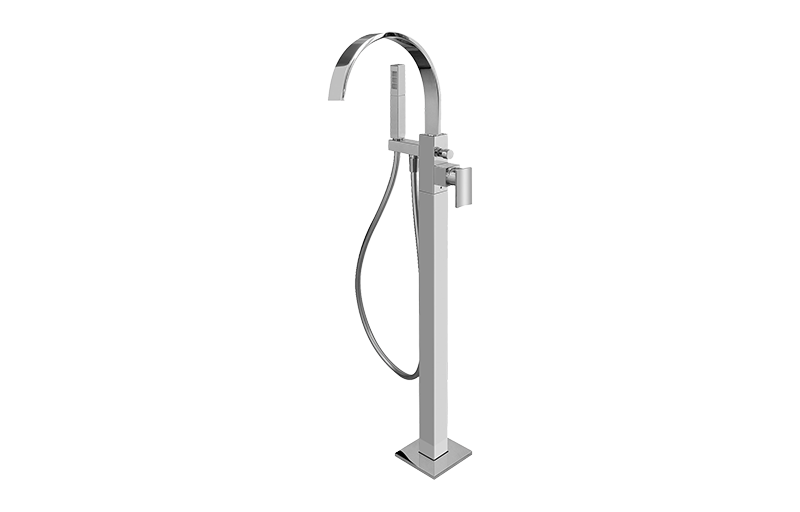 Graff G-1854-LM36N-AU-T - Floor-Mounted Tub Filler (Trim)