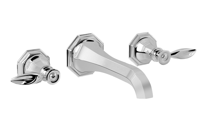 Graff G-1930-LM14-AU-T - Wall-Mounted Lavatory Faucet (Trim)