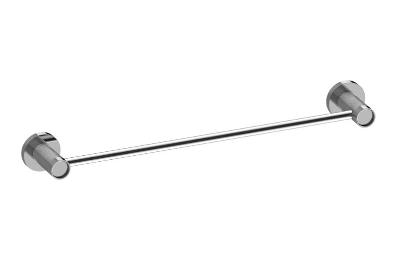 Graff G-19407CD-AU - Contemporary 18" Towel Bar Diamond Knurled