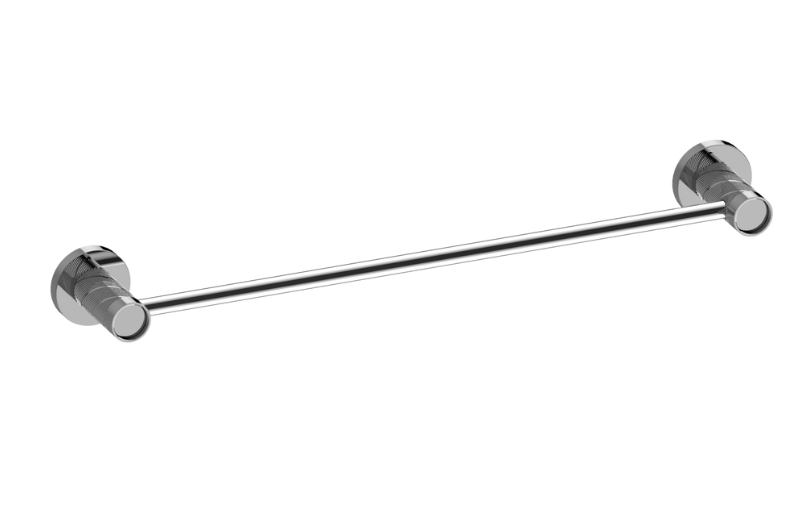 Graff G-19407CQ-AU - Contemporary 18" Towel Bar Oblique Knurled