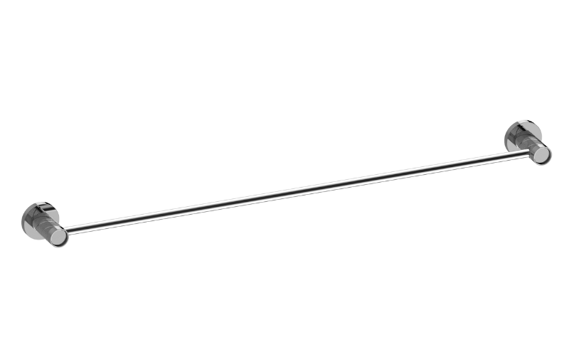 Graff G-19409CQ-AU - Contemporary 30" Towel Bar Oblique Knurled