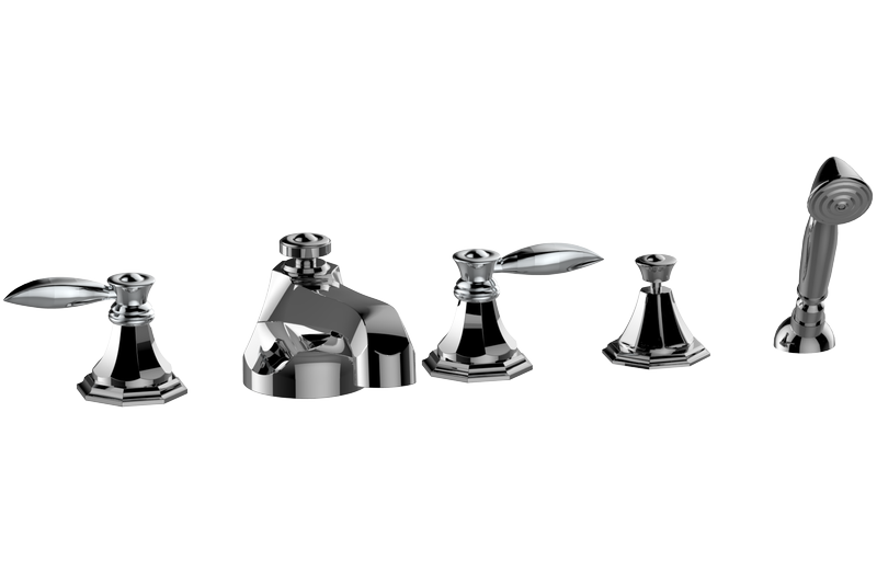 Graff G-1953-LM14B-AU - Roman Tub Set
