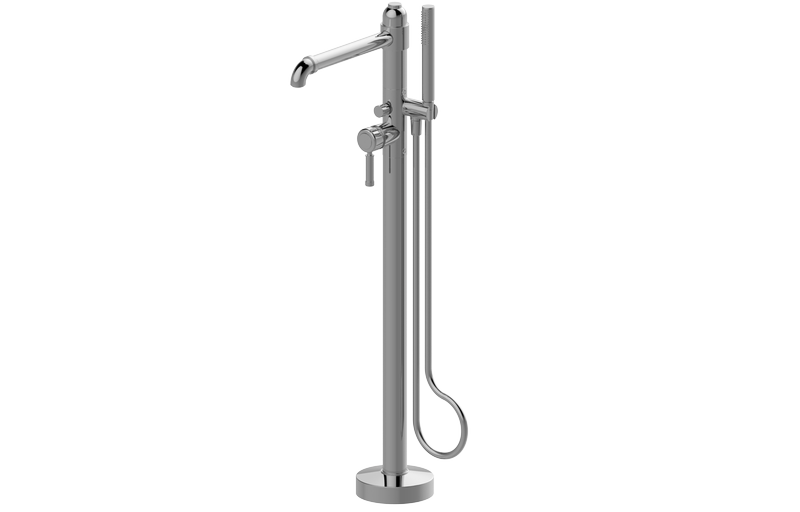 Graff G-2154-LM21N-AU - Floor Mounted Exposed Tub Filler (Rough And Trim)