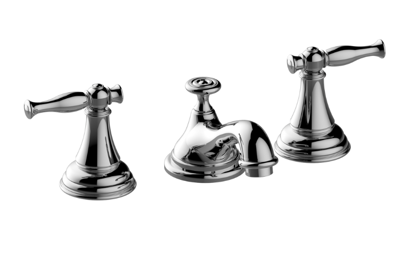 Graff G-2410-LM22-AU - Widespread Lavatory Low Spout Faucet