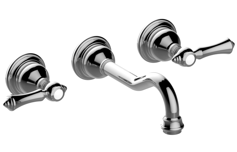 Graff G-2530-LM15-AU-T - Wall-Mounted Lavatory Faucet (Trim)