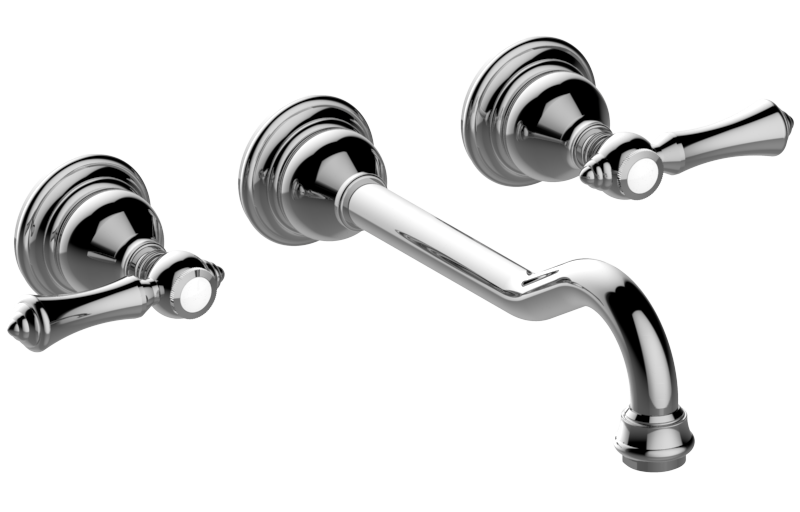 Graff G-2531-LM15-AU-T - Wall-Mounted Lavatory Faucet (Trim)