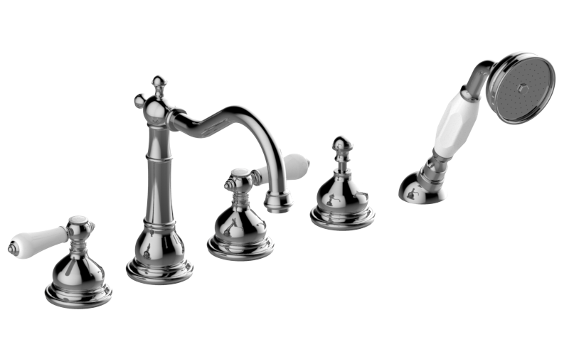 Graff G-2551C-LC1-AU - Roman Tub Set