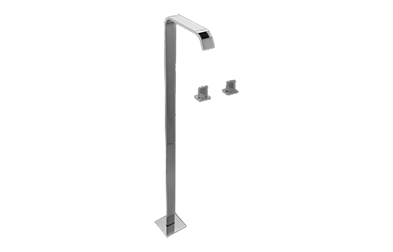 Graff G-3652-C14B-BK - Floor-Mounted Tub Filler