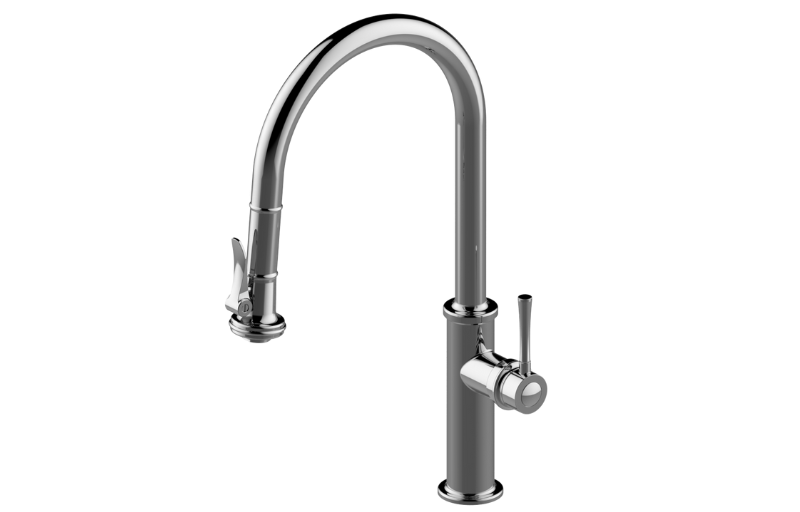 Graff G-4130-LM67K-BB - Pull-Down Kitchen Faucet With Chef'S Pro Sprayer