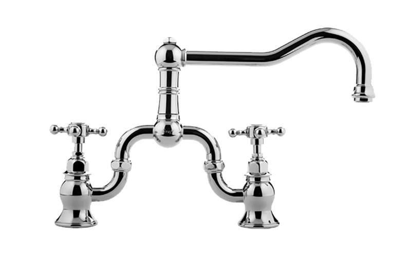 Graff G-4870-C2-BB - Bridge Kitchen Faucet