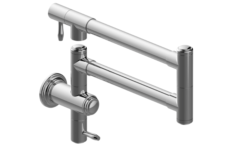 Graff G-4915-LM50P-BB - Kitchen Pot Filler Faucet