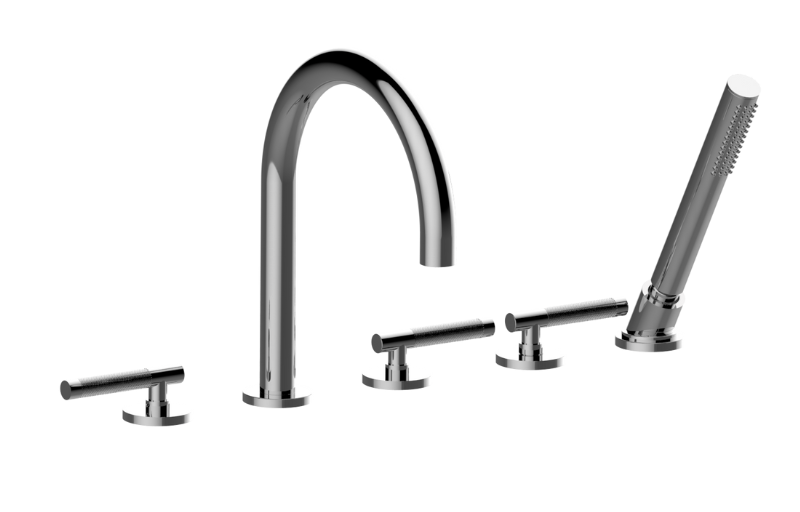 Graff G-6153-LM57B-UBB - Roman Tub Set W/Handshower (Rough And Trim)