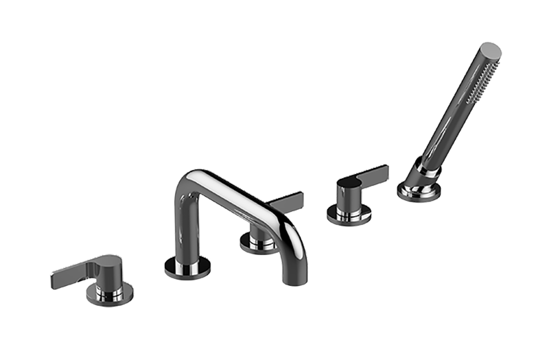 Graff G-6751-LM46B-AU - Roman Tub Set W/Handshower (Rough And Trim)