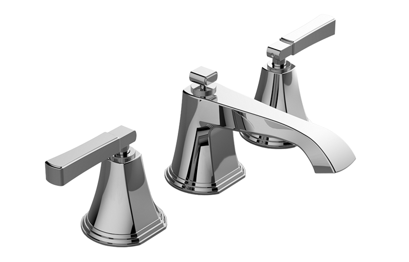 Graff G-6810-LM47B-AU - Widespread Lavatory Faucet W/Lever Handle
