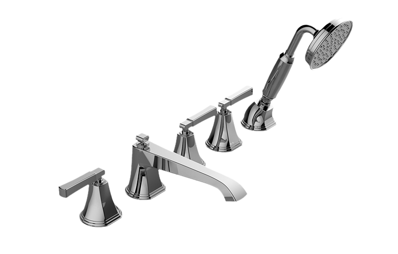 Graff G-6851-LM47B-AU - Roman Tub Set W/Handshower W/Lever Handle (Rough And Trim)