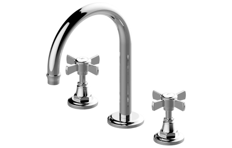 Graff G-6911-C16B-UBB - Widespread Lavatory Faucet W/Cross Handle