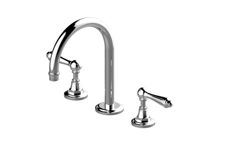 Graff G-6911-LM48B-BAU - Widespread Lavatory Faucet W/Lever Handle