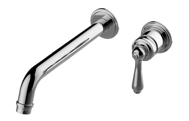 Graff G-6936-LM48W-AU-T - Wall Mount Lavatory Faucet (9-1/4 Spout) (Trim)