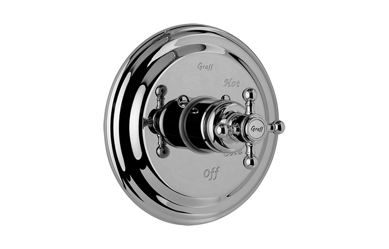 Graff G-7015-C2S-AU-T - Pressure Balancing Valve Trim With Handle (Trim
