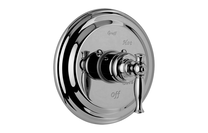 Graff G-7015-LM22S-AU-T - Pressure Balancing Valve Trim With Handle (Trim