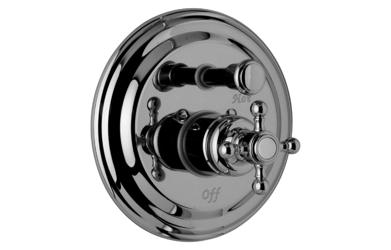 Graff G-7065-C2S-AU-T - Pressure Balancing Valve Trim With Handle And Diverter (Trim)
