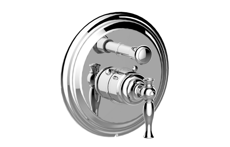 Graff G-7065-LM22S-BAU-T - Pressure Balancing Valve Trim With Handle And Diverter (Trim)