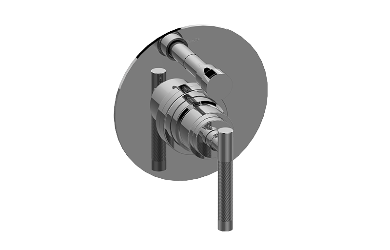 Graff G-7080-LM57B-BB-T - Pressure Balancing Valve Trim With Handle And Diverter (Trim)
