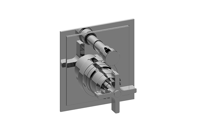 Graff G-7085-C15S-AU-T - Pressure Balancing Valve Trim With Handle And Diverter (Trim)