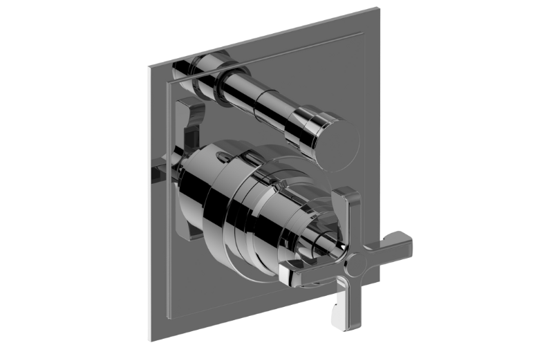 Graff G-7085-C20B-AU-T - Pressure Balancing Valve Trim With Handle And Diverter (Trim)