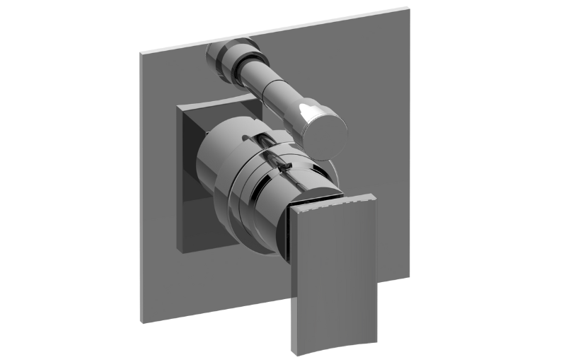 Graff G-7090-LM36S-AU-T - Pressure Balancing Valve Trim With Handle And Diverter (Trim)