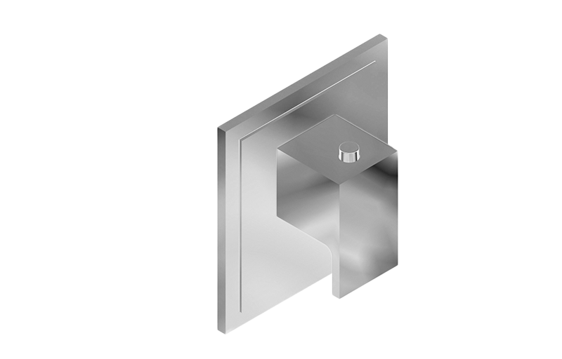 Graff G-8021-LM31E-PC-T - Transitional M-Series Thermostatic Valve Trim With Handle