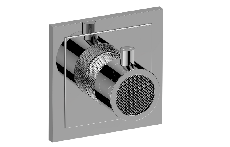 Graff G-8028-RK1-UBB-T - Transitional M-Series 2-Way Diverter Valve Trim With Handle