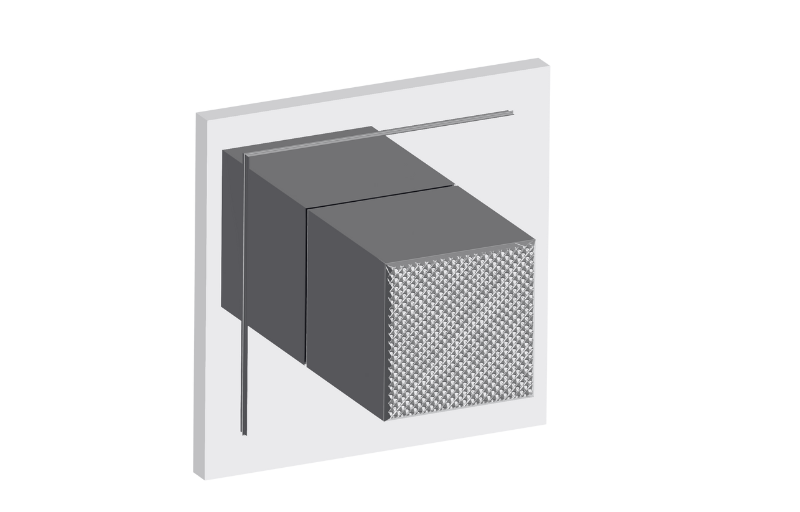 Graff G-8028-SK1-UBB-T - Transitional M-Series 2-Way Diverter Valve Trim With Handle