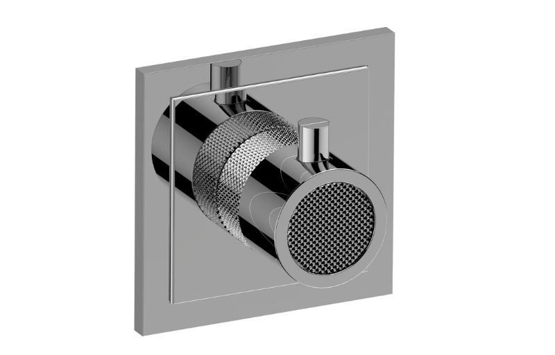 Graff G-8029-RK1-UBB-T - Transitional M-Series 3-Way Diverter Valve Trim With Handle