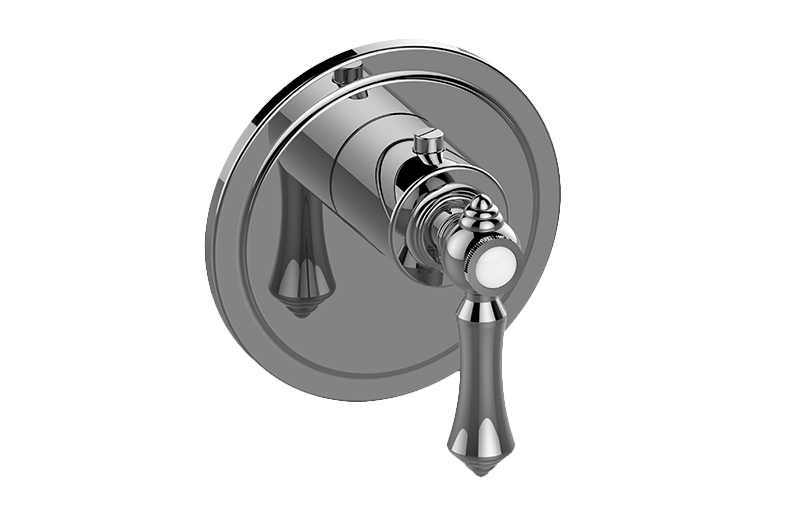 Graff G-8031-LM15E-AU-T - Traditional M-Series Thermostatic Valve Trim With Handle