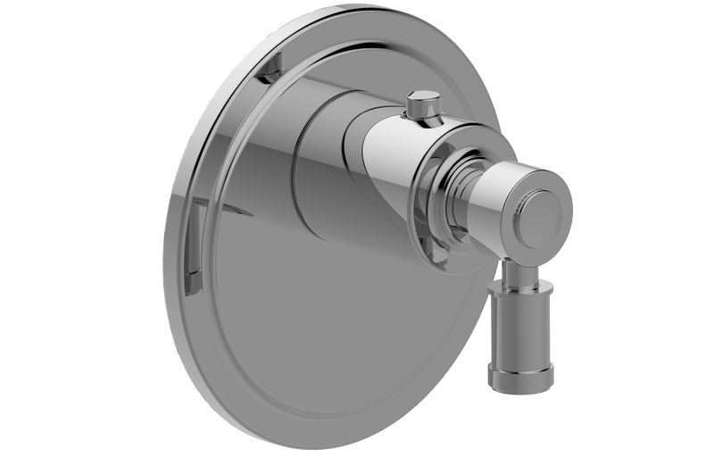 Graff G-8031-LM21E-AU-T - Traditional M-Series Thermostatic Valve Trim With Handle
