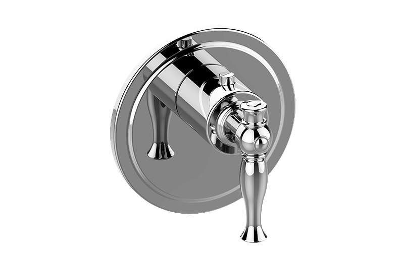 Graff G-8031-LM22E-AU-T - Traditional M-Series Thermostatic Valve Trim With Handle