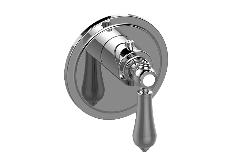 Graff G-8031-LM34E-AU-T - Traditional M-Series Thermostatic Valve Trim With Handle