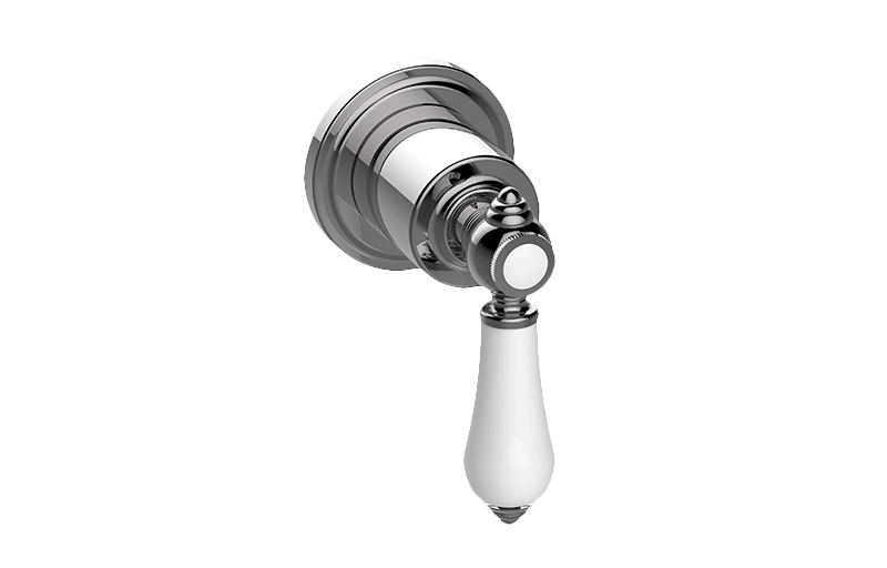 Graff G-8034-LC1E1-AU-T - Traditional M-Series Stop/Volume Control Valve Trim With Handle